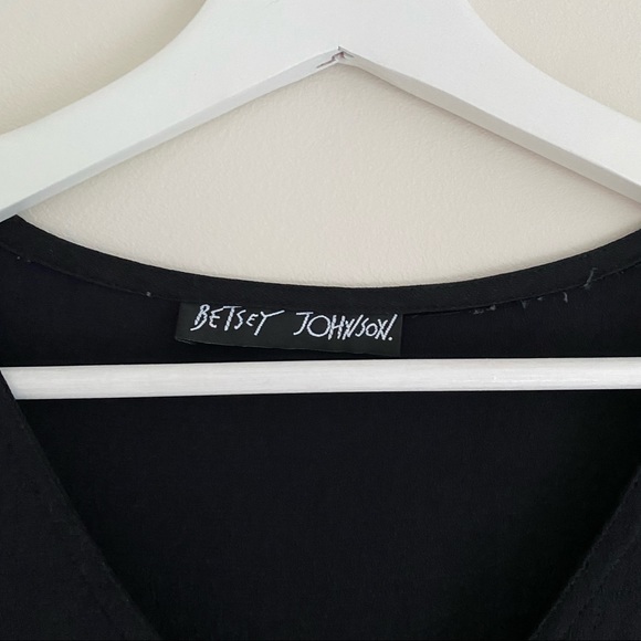 Vintage Betsey Johnson Peplum Blouse - Picture 3 of 3